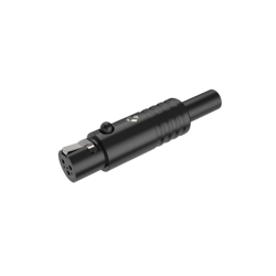 Mini XLR 3-Pin Buchse Roxtone RMX3F-B