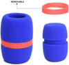 Mikrofon Windschutz Schwamm Abdeckung IGO SYSTEM MRC-001 Blau