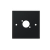 Leere Aluminium-Zeichnung Wandmontageplatte Teriux TWP-1-BK
