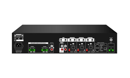 2 Zone Mixer Amplifier NSP NP2-240MX