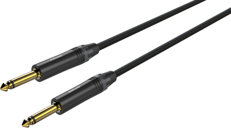 Professionelles Instrumentenkabel 6,3 mm Mono-Klinke, 5 m Roxtone MGJJ110L5-BK