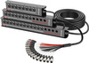 Floor Stage Box, konfektioniert mit mehradrigen Audiokabeln der TCC-Serie Roxtone SFBN1204L15