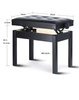 Klavierbank KA-LINE STAND BA-212-BK