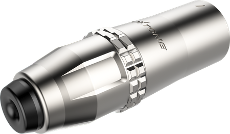 Strapazierfähiger, wasserdichter 3-poliger XLR-Stecker Roxtone RX3MWP-NG
