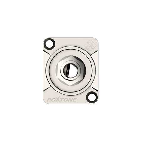 Gehäuse 6,3mm Stereoklinke, vernickeltes Gehäuse Roxtone RJ3FD-2