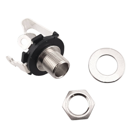 Klinke 1/4 Zoll (6,35 mm) Einbaubuchse, Mono TS für Gitarre ST Professional ST-P 1JP-009