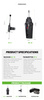 Drahtloses Mikrofon für Flöte Acemic DT-5