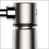 3.5mm Stereo-Stecker, vernickeltes Gehäuse, vernickelte Kontakte Roxtone RMJ3RPP-NN