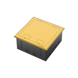 Professioneller Metall-Bodeneinbaukasten Roxtone FB486