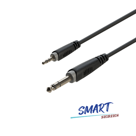 Audiokabel 3,5 mm Stereo Klinkenstecker auf 6,3 mm Stereo Klinkenstecker, 3 m Roxtone SACC280L3