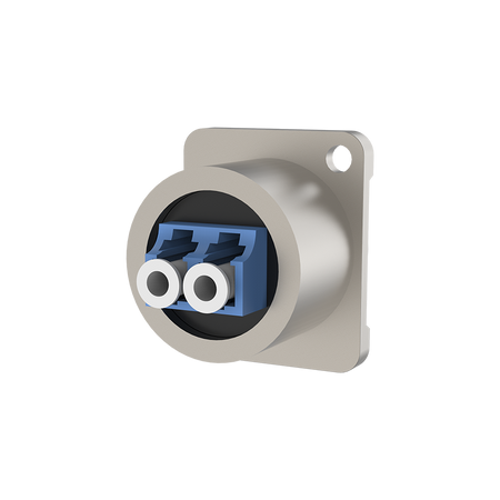 Gehäuse 6,3mm Stereoklinke, vernickeltes Gehäuse Roxtone RJ3FD-2