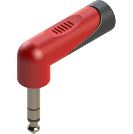 Klinkenadapter 6,3 mm Stereo Stecker auf 6,3 mm Stereo Buchse, rechtwinklig Roxtone RPAN280