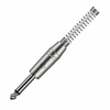 6.3mm Monostecker, vernickeltes Gehäuse, vernickelte Kontakte Roxtone RJ2PP-NN