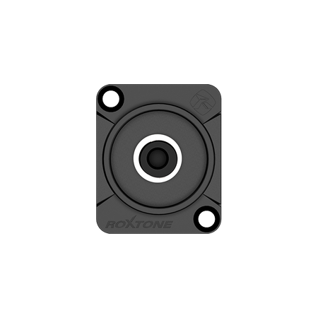Gehäuse 3.5mm Stereoklinke Schwarzes Gehäuse Roxtone RMJ3FD-B