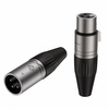 XLR Audio Stecker & Buchse Stecker SET/ PAAR Roxtone XP3FM 