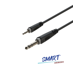 Audiokabel 3,5 mm Stereo Klinkenstecker auf 6,3 mm Stereo Klinkenstecker, 3 m Roxtone SACC280L3