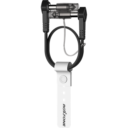 Patchkabel flach 6,3 mm Mono-Klinke gewinkelt auf 6,3 mm Mono-Klinke gewinkelt, 0,2 m Roxtone FPJJ100L0002