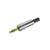 3.5mm Stereo-Stecker, vergoldetes Gehäuse Roxtone RMJ3PL-C