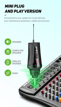 Drahtloses Mikrofon für Saxophon Acemic ST-5