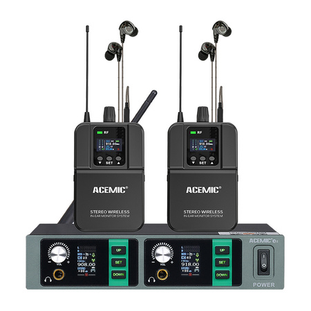 Professionelles drahtloses Stereo-In-Ear-Monitor-System Acemic S2