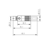 Mini XLR 3-Pin Buchse Roxtone RMX3F-C