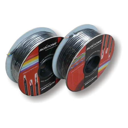 Lautsprecherkabel - 16AWG - 2 x 1.5mm² Roxtone SC020B-100-BK
