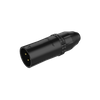 Strapazierfähiger, wasserdichter 3-poliger XLR-Stecker Roxtone RX3MWP-BG