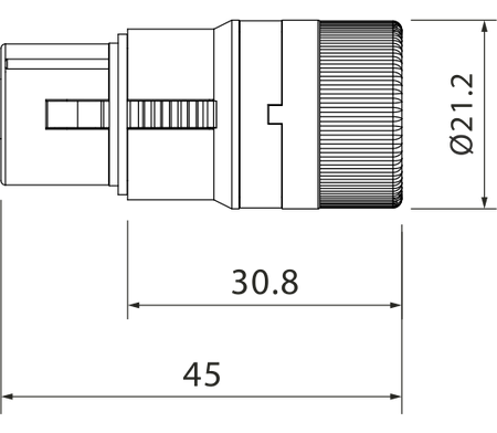 Drehbare XLR-Buchse mit niedrigem Profil Roxtone LX3FH