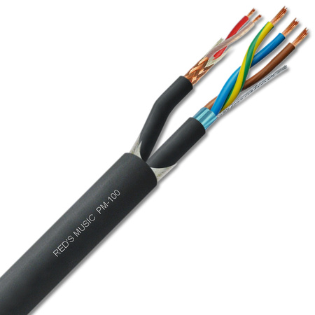 Red's Music Strom- und Mikrofonkabel - PM-100 - (2x0.23mm²/ 3x1.5mm²) - Kabel auf Spule