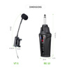 Drahtloses Mikrofon für Violine Acemic VT-5