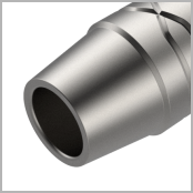 3.5mm Stereoklinke, schwarzes elektrophoretisch lackiertes Gehäuse Roxtone RMJ3FPP-65-BG