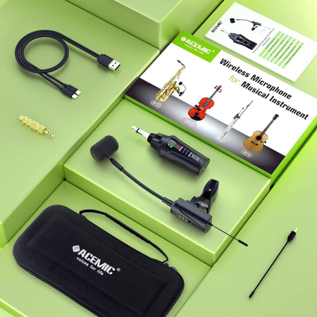 Drahtloses Mikrofon für Saxophon Acemic ST-5