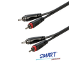Audiokabel 2x RCA Stecker auf 2x RCA Stecker, 6 m Roxtone SACC130L6