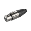 Mikrofonkabel XLR 3-polig weiblich - 6.3mm mono Jack Stecker Roxtone DMXJ210L1