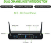 Drahtloses Mikrofonsystem Acemic ACE-88