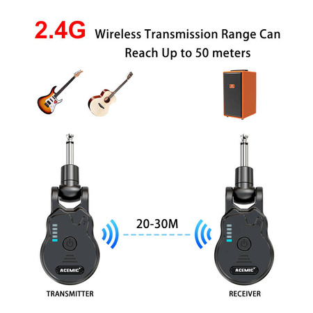 Drahtloses Gitarrensystem Acemic G1