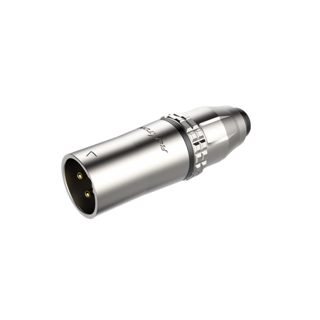 Strapazierfähiger, wasserdichter 3-poliger XLR-Stecker Roxtone RX3MWP-NG