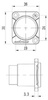 D-Shape USB Typ-C Buchse Chassis Einbaustecker Roxtone RAUCD