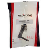 6.3mm Monostecker, vernickeltes Gehäuse, vernickelte Kontakte Roxtone RJ2RPP-BK-NN