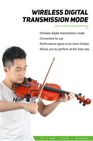 Drahtloses Mikrofon für Violine Acemic VT-5