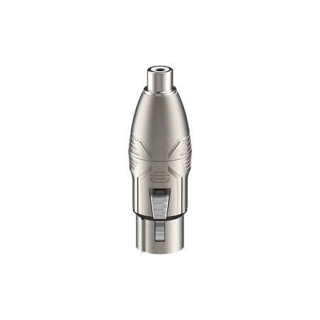 Audio Adapter RCA (Cinch) Buchse auf XLR 3-polig Buchse Roxtone RA2XFPF