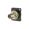 BNC Adapter Durchführungsgehäuse, vernickelt Roxtone RAB75D-B