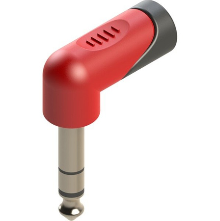 Klinkenadapter 6,3 mm Stereo Stecker auf 3,5 mm Stereo Buchse, rechtwinklig Roxtone RPAN245  