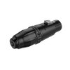 Strapazierfähiger, wasserdichter 3-poliger XLR-Stecker Roxtone RX3MWP-BG