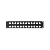 Professionelle Aluminium 19" Rack-Montageplatte Roxtone RACK2U24