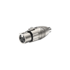 Audio Adapter RCA (Cinch) Buchse auf XLR 3-polig Buchse Roxtone RA2XFPF
