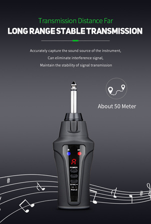 Drahtloses Mikrofon für Flöte Acemic DT-5
