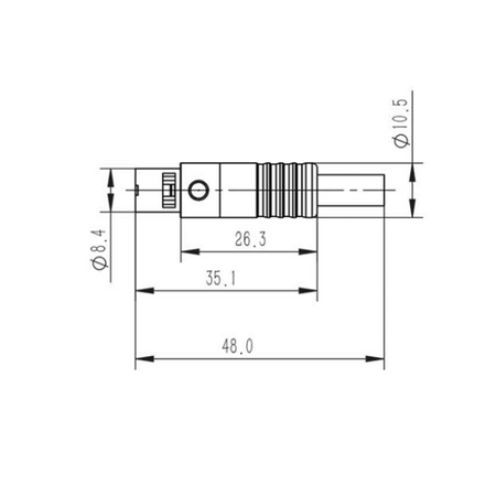 Mini XLR 3-Pin Buchse Roxtone RMX3F-C