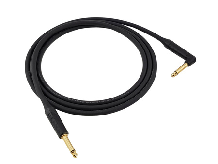 Red's Music Instrumentenkabel - Klinke 6,3mm / Winkel Klinke 6,3mm - Stronger - GCSA1230 - 3m