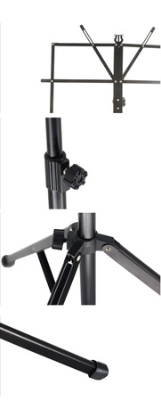 Professionelles tragbares Notenpult KA-LINE P-01
